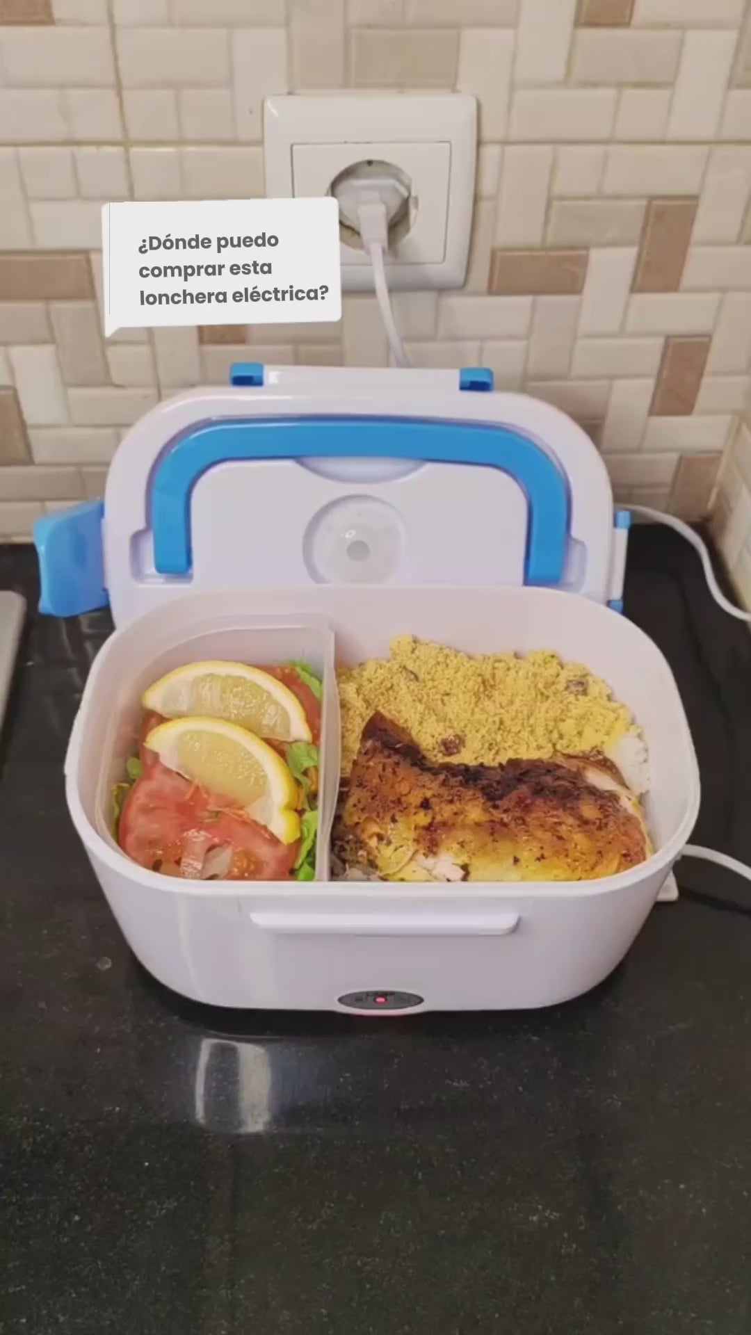 Lonchera Eléctrica Portacomida Térmica
